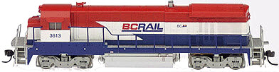 Atlas BC Rail B36-7