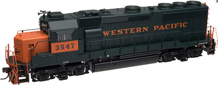 Atlas Western Pacific GP40-2
