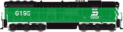 Atlas Burlington Northern SD-9