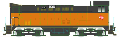 Atlas Milwaukee Road VO-1000