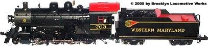 Bachmann Western Maryland 2-8-0 Consolidation
