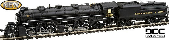 Bachmann C&O 2-6-6-2