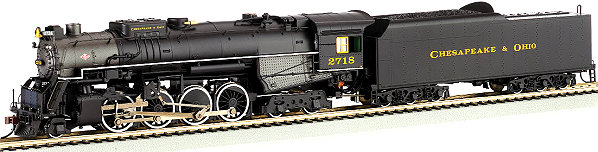 Bachmann N Scale Chesapeake & Ohio  2-8-4