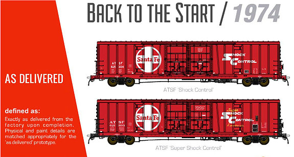 BLMA ATSF Shock Control BX 166 Beer Car