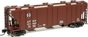 BLMA Pullman Std ATSF 4000 cu ft Covered Hopper