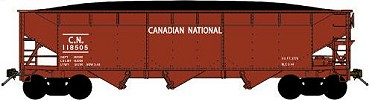 Bluford Shops Canadian National 3 Bay Offset Side Hopper