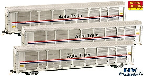 Auto-Train Enclosed Auto-Rack Car