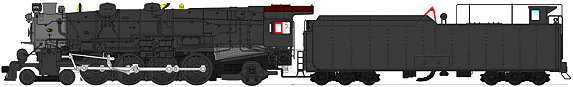 Broadway Limited PRR M1a, Painted, Unlettered