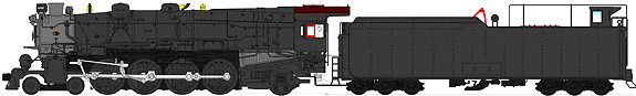 Broadway Limited PRR M1b, Painted, Unlettered