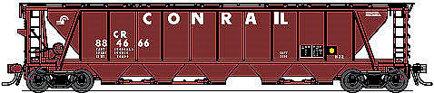 Broadway Limited Conrail H32 Covered Hopper
