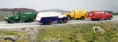 Classic Metal Models Ford Fuel Delivery Trucks