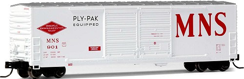 MNS ExactRail Gunderson 5200 Double Door Box Car