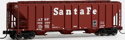 ATSF ExactRail PS-2CD 4427 Covered Hopper