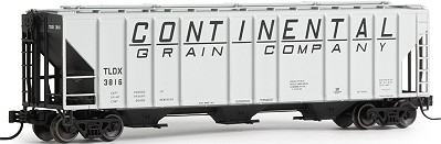 Denver & Rio Grande ExactRail PS-2CD 4427 Covered Hopper