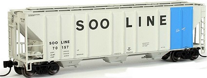 Soo Line ExactRail PS-2 4427 Covered Hopper