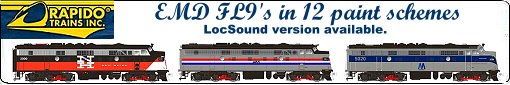 Rapido Trains N Scale FL-9