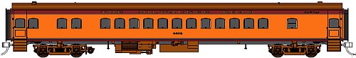 Fox Valley Models 1935 Milwaukee Road Coach