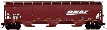 BNSF Wedge Logo InterMountain 5161 cu. ft. hopper