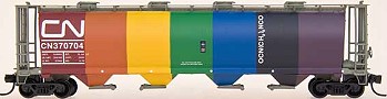 InterMountain Z Scale CN Rainbow Cylindrical Hopper