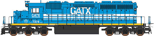 InterMountain GATX SD40-2