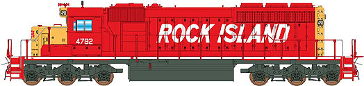 InterMountain Rock Island SD40-2