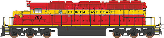 InterMountain Florida East Coast SD40-2