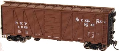 NKP InterMountain 40' WWII War Emergency Boxcar