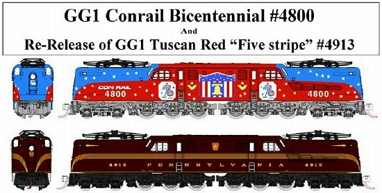 Conrail Bicentennial GG-1