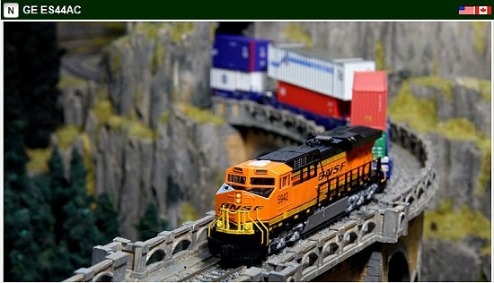 Kato BNSF Swoosh Logo GE GEVO