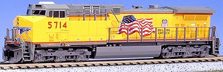 Kato Union Pacific Flag GE AC4400CW