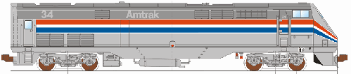 Kato P42 Loco, Amtrak Phase III