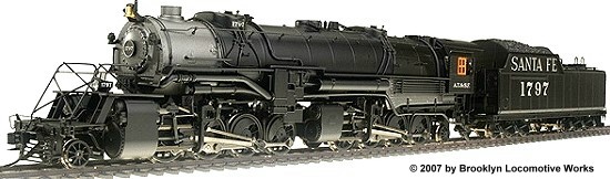 Life-Like ATSF 2-8-8-2