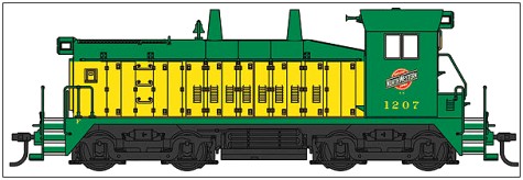 Life-Like Chicago & North Western SW9/1200