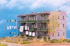 North Eastern Scale Models Tenement Row