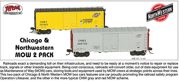 Chicago & North Western MOW Set