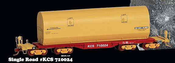 NASA Kansas City Southern Space Shuttle Rocket Booster Carrier