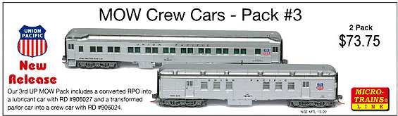 N Scale Enthusiast MOW Crew Cars