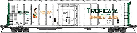1979 Scheme Tropicana Orange Juice Train Reefer