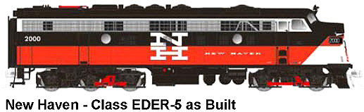 New Haven N Scale FL-9, As Built