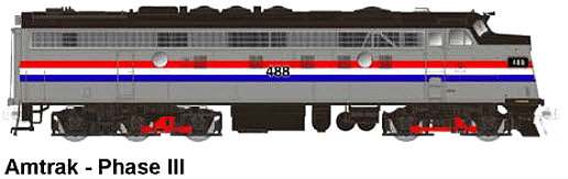 Amtrak Phase III FL-9