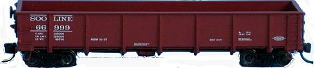 Soo Line Trainworx 46' Drop Bottom Gondola