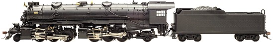 Bachmann 2-6-6-2 Painted, Unlettered