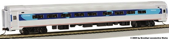 Bachmann Amfleet Acela Regional Coach