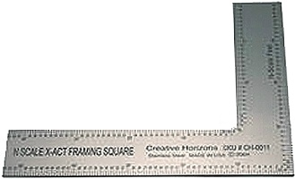 Creative Horizons X-Act Stainless Steel Framing Square