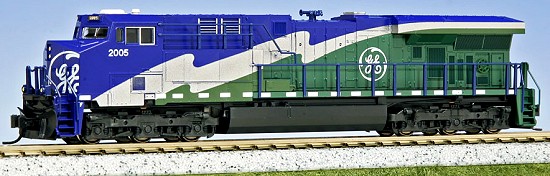 Kato GE ES44AC Demonstrator