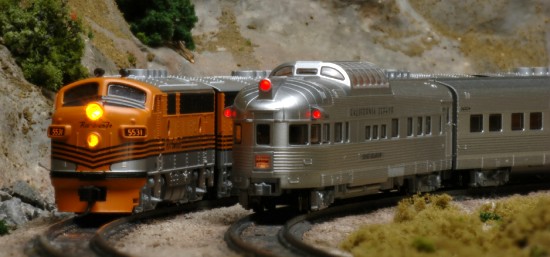 Kato California Zephyr with D&RGW F3's