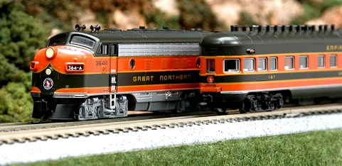 Kato Great Northern Empire Builder