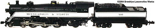 Model Power 4-6-2 Semi-Streamlined Pacific, M&STL