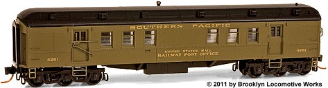 Micro-Trains 14000070 Southern Pacific 60' Heavyweight RPO